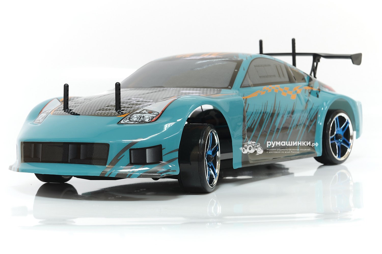 Радиоуправляемая машина для дрифта HSP Flying Fish 1 - 1:10 4WD Кузов  Nissan 350Z 94123/12312 Купить с доставкой